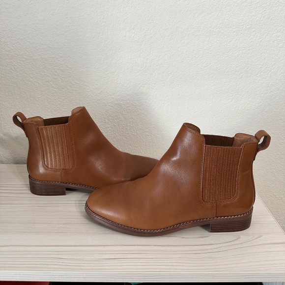 Madewell Ainsley Chelsea Boots Size 9 Brown - Picture 3 of 9